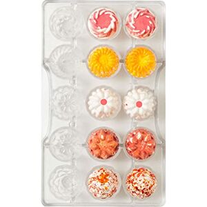 Decora 0050160 Mould for Summer Chocolate Praline Diameter 30 x 20 H mm 15 Cavities Decora 0050160 Mould for Summer Chocolate Praline Diameter 30 x 20 H mm 15 Cavities