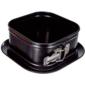 IBILI 826517 Molde desmontable cuadrado antiadherente con base extra 17x17 cm IBILI 826517 Molde desmontable cuadrado antiadherente con base extra 17x17 cm