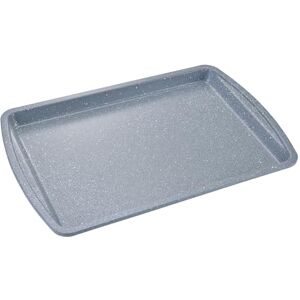 apollo THE HOUSEWARES BRAND Large Baking Rectangle Oven Tray, Carbon Steel with Non-Stick Granite Stone Effect Coating, Kitchen Pan Sheet for Roasting, Easy Clean, 50x31x2.5cm, Grey apollo THE HOUSEWARES BRAND Large Baking Rectangle Oven Tray, Carbon Steel with Non-Stick Granite Stone Effect Coating, Kitchen Pan Sheet for Roasting, Easy Clean, 50x31x2.5cm, Grey