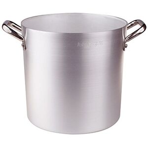 Baldassare Agnelli Pentole Agnelli Aluminium Inbox Stockpot with 2 Handles, Diameter-36 Cm, Silver, 36 cm Baldassare Agnelli Pentole Agnelli Aluminium Inbox Stockpot with 2 Handles, Diameter-36 Cm, Silver, 36 cm