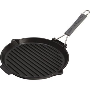 STAUB Grill pan Round 27cm Black STAUB Grill pan Round 27cm Black