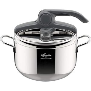 Lagostina Irradial Control Lagoeasy'UP Pressure Cooker 5 L Stainless Steel 18/10 Ø 22 cm, Induction and Gas Cooker, Lid with Easy Opening, Irradial Plus Triple Layer Lagostina Irradial Control Lagoeasy'UP Pressure Cooker 5 L Stainless Steel 18/10 Ø 22 cm, Induction and Gas Cooker, Lid with Easy Opening, Irradial Plus Triple Layer