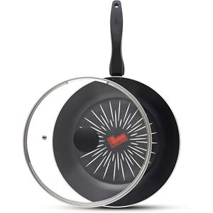 Tower SmartStart Forged 28cm Aluminium Multi-Pan & Lid with Easy Clean Aeroglide Non-Stick, 8X Stronger, Induction Compatible, Oven Safe, Long Lasting, PFOA Free Tower SmartStart Forged 28cm Aluminium Multi-Pan & Lid with Easy Clean Aeroglide Non-Stick, 8X Stronger, Induction Compatible, Oven Safe, Long Lasting, PFOA Free