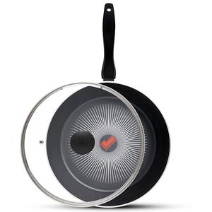 Tower T700318 SmartStart Gourmet 28cm Aluminium Multi-Pan & Lid with Easy Clean Aeroglide Non-Stick, Long Lasting, Induction Compatible, Oven Safe, PFOA Free Tower T700318 SmartStart Gourmet 28cm Aluminium Multi-Pan & Lid with Easy Clean Aeroglide Non-Stick, Long Lasting, Induction Compatible, Oven Safe, PFOA Free