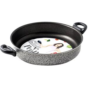 Home Salt Peper Saucepan with 2 Handles, Non-stick Coating, 28 cm, Aluminium, Grey/Black Home Salt Peper Saucepan with 2 Handles, Non-stick Coating, 28 cm, Aluminium, Grey/Black