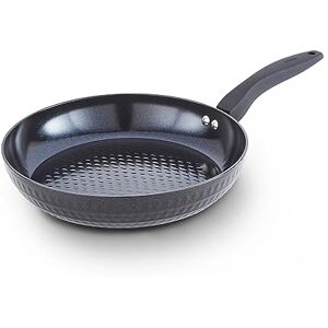 Tower T900136 Diamo 28cm Frying Pan with Black Diamond Ceramic Non-Stick Coating & Softtex Handle, Aluminium, Black Tower T900136 Diamo 28cm Frying Pan with Black Diamond Ceramic Non-Stick Coating & Softtex Handle, Aluminium, Black