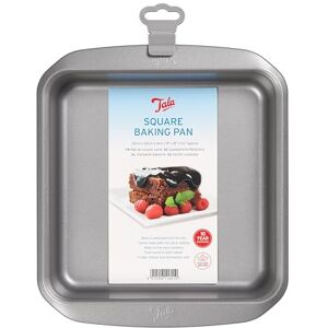 Tala 8-inch Square Cake Tin - Non-stick Baking Pan - Even Heat Distribution Oven Pan for Cakes, Lasagne or Shepherd's Pie - Carbon Steel, Handles, Dishwasher & Freezer Safe Tala 8-inch Square Cake Tin - Non-stick Baking Pan - Even Heat Distribution Oven Pan for Cakes, Lasagne or Shepherd's Pie - Carbon Steel, Handles, Dishwasher & Freezer Safe