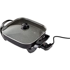 Judge Electric Skillet Non-Stick Multicooker, 30cm, Electric Frying Pan with Glass Lid & Carry Handles Judge Electric Skillet Non-Stick Multicooker, 30cm, Electric Frying Pan with Glass Lid & Carry Handles