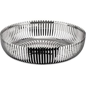 Alessi PCH02/20 Design Perforated Kitchen Basket, 18/10 Polished Stainless Steel, 20 cm Alessi PCH02/20 Design Perforated Kitchen Basket, 18/10 Polished Stainless Steel, 20 cm