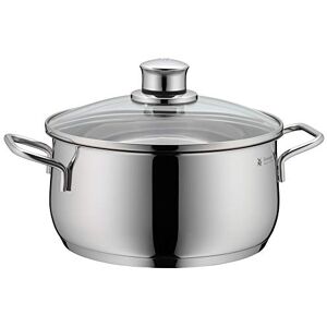 WMF Diadem Plus Low Casserole with Lid, 18/10 Stainless Steel, 16 cm WMF Diadem Plus Low Casserole with Lid, 18/10 Stainless Steel, 16 cm