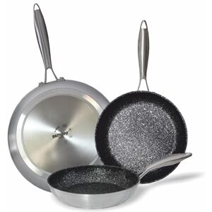 Bastilipo Pro 24 Frying Pan, Aluminium, Grey, 24 cm Bastilipo Pro 24 Frying Pan, Aluminium, Grey, 24 cm