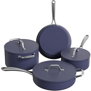 Ciarra Beyond Cookware Set - Nonstick Pots and Pans - Blue Ciarra Beyond Cookware Set - Nonstick Pots and Pans - Blue