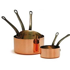 Baumalu Serie 5 Tinned Copper Pans - 12-20cm - Culinary Quality Baumalu Serie 5 Tinned Copper Pans - 12-20cm - Culinary Quality