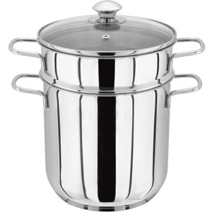 Judge Speciality Cookware JA80 Extra Large 5.2L Stainless Steel Pasta Pot with Drainer Insert (31cm x 22cm x 31cm) Induction Ready 25 Year Guarantee Judge Speciality Cookware JA80 Extra Large 5.2L Stainless Steel Pasta Pot with Drainer Insert (31cm x 22cm x 31cm) Induction Ready 25 Year Guarantee