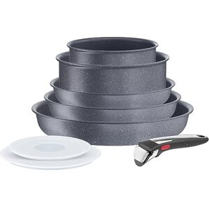 Tefal Ingenio Natural On 8-Piece Stackable Non-Stick Induction Cookware Made in France L7669802 Tefal Ingenio Natural On 8-Piece Stackable Non-Stick Induction Cookware Made in France L7669802