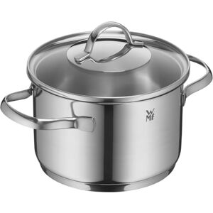 WMF Provence Plus Cromargan High Casserole, Silver, 16 cm, 1.9 Litre WMF Provence Plus Cromargan High Casserole, Silver, 16 cm, 1.9 Litre