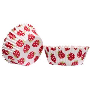 Premier Housewares 60 Pieces Medium Cup Cake Cases Strawberry Design Cupcake Paper Pink And Cream Greaseproof Muffin Paper Baking Cups Ideal For Birthdays And Parties 8 x 3 x 8 Premier Housewares 60 Pieces Medium Cup Cake Cases Strawberry Design Cupcake Paper Pink And Cream Greaseproof Muffin Paper Baking Cups Ideal For Birthdays And Parties 8 x 3 x 8
