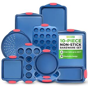 Brand Model Multi-shape Blue Baking Pans - Kitchen Oven Bakeware Set Brand Model Multi-shape Blue Baking Pans - Kitchen Oven Bakeware Set