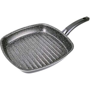 ALLUFLON Tradition Italia Grill pan - Aluminium - Black - 28 cm - Grill Pan ALLUFLON Tradition Italia Grill pan - Aluminium - Black - 28 cm - Grill Pan