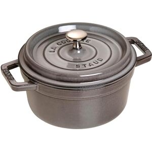 STAUB 40509-304-0 Cocotte Round 20cm Graphite grey - Cocotte STAUB 40509-304-0 Cocotte Round 20cm Graphite grey - Cocotte