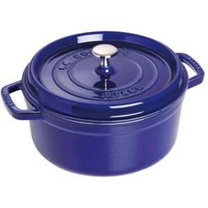 STAUB 40510-265-0 Cocotte Round 22cm Dark Blue STAUB 40510-265-0 Cocotte Round 22cm Dark Blue