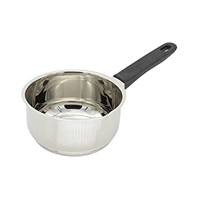 Krüger Haushaltswaren Krüger Saucepan with Handle 16 cm / 1.2 Litre Stainless Steel Krüger Haushaltswaren Krüger Saucepan with Handle 16 cm / 1.2 Litre Stainless Steel