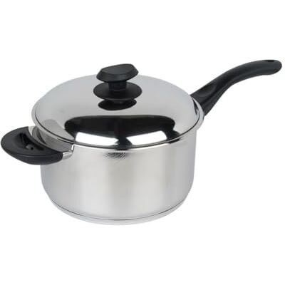 Pendeford Stainless steel collection SS2022 Stainless Steel Sauce PAN, Multi-Colour, 22cm Pendeford Stainless steel collection SS2022 Stainless Steel Sauce PAN, Multi-Colour, 22cm