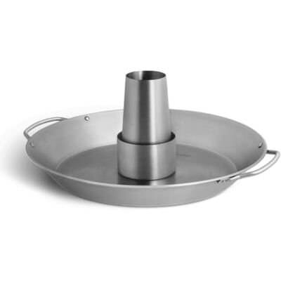 BURNHARD ® Stainless Steel Chicken Roaster, Chicken Holder with Removable Aroma Container, Accessories for The Grill and Oven BURNHARD ® Stainless Steel Chicken Roaster, Chicken Holder with Removable Aroma Container, Accessories for The Grill and Oven