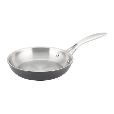 ProCook Professional Bi Ply Stainless Steel Frying Pan 20cm, Durable Non Stick Saute Skillet Black, Heavy Duty Cookware ProCook Professional Bi Ply Stainless Steel Frying Pan 20cm, Durable Non Stick Saute Skillet Black, Heavy Duty Cookware