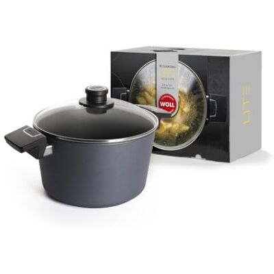 WOLL Diamond Lite Pot with Lid - Cast Iron Pot WOLL Diamond Lite Pot with Lid - Cast Iron Pot