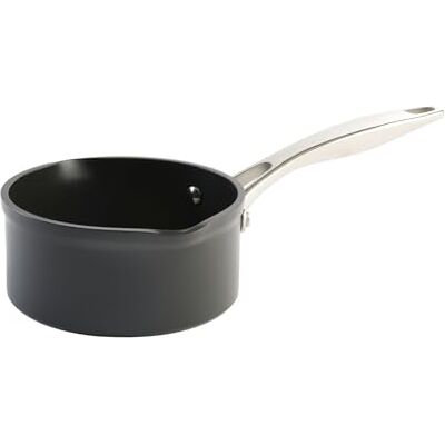 lakeland Hard Anodised 14cm Milk Pan lakeland Hard Anodised 14cm Milk Pan