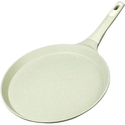 DYGG Nonstick Crepe Pan 28 cm, Granite Coating Dosa Tawa & Pancake Skillet 100% PFOA PFAS Free, All Stovetop Induction Gas Electric, Non-Toxic,Oil Saving, Heat Resistant Handle, Easy Clean DYGG Nonstick Crepe Pan 28 cm, Granite Coating Dosa Tawa & Pancake Skillet 100% PFOA PFAS Free, All Stovetop Induction Gas Electric, Non-Toxic,Oil Saving, Heat Resistant Handle, Easy Clean