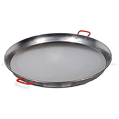 Garcima La Ideal Polished Steel Paella Pan 70cm Garcima La Ideal Polished Steel Paella Pan 70cm