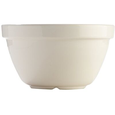 Mason Cash Original White Earthenware All-Purpose Pudding Basin, 20 cm Mason Cash Original White Earthenware All-Purpose Pudding Basin, 20 cm