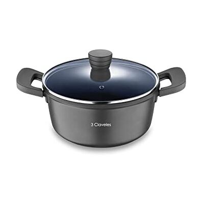 3 Claveles Aluminum Cast Casserole - 2.5L Cookware 3 Claveles Aluminum Cast Casserole - 2.5L Cookware