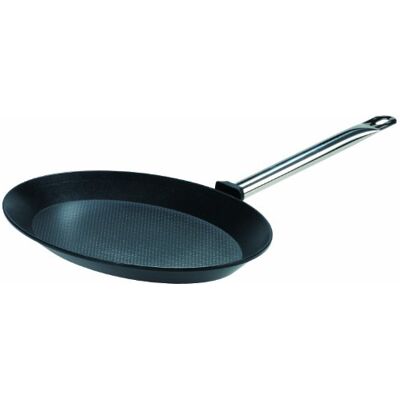 GSW Titanium Nonstick 40 cm Fish Pan, 2 L, Cast Aluminium, Induction Compatible, Stainless Steel Handle GSW Titanium Nonstick 40 cm Fish Pan, 2 L, Cast Aluminium, Induction Compatible, Stainless Steel Handle