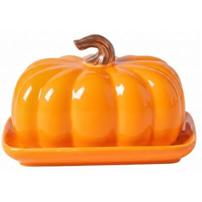 Garrrdenfurni Ceramic Butter Dish with Lid, Halloween Pumpkin Butter Holder Orange Festive Pumpkin Shape, Ceramic, Multi-use Tray, Ideal For Halloween & Thanksgiving Meals Garrrdenfurni Ceramic Butter Dish with Lid, Halloween Pumpkin Butter Holder Orange Festive Pumpkin Shape, Ceramic, Multi-use Tray, Ideal For Halloween & Thanksgiving Meals
