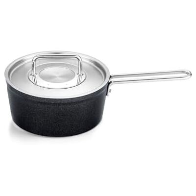 Fissler Adamant/Aluminium Saucepan (Diameter 18 cm, 2 litres) Coated with Metal Lid Non-Stick Induction Fissler Adamant/Aluminium Saucepan (Diameter 18 cm, 2 litres) Coated with Metal Lid Non-Stick Induction