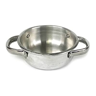 Tredoni 12cm Mini Aluminum Shakshuka Pan & Serving Dish (12 cm) Authentic Single-Serve Flat Base Sauté Frying Pan with 2 Handles, Lightweight & Durable Skillet for Omelettes, Tapas & More Tredoni 12cm Mini Aluminum Shakshuka Pan & Serving Dish (12 cm) Authentic Single-Serve Flat Base Sauté Frying Pan with 2 Handles, Lightweight & Durable Skillet for Omelettes, Tapas & More