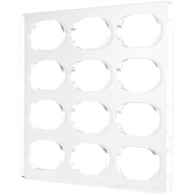 Sirxlevcy Clear Polycarbonate Dacquoise Cake Mold Oval Dakovaz Macaron Mould Cake Decorating Tool Bakeware Sirxlevcy Clear Polycarbonate Dacquoise Cake Mold Oval Dakovaz Macaron Mould Cake Decorating Tool Bakeware