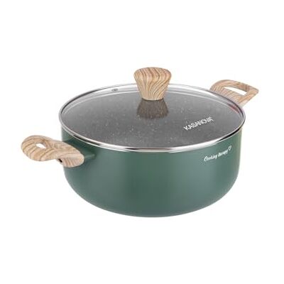 Kasanova 24cm Cooking Therapy Casserole with Lid Kasanova 24cm Cooking Therapy Casserole with Lid