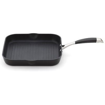 Stellar Verve 26cm Non-Stick Grill Pan, Induction Suitable, Oven and Dishwasher Safe, Geoform Double-Layer Non-Stick, Anti-Slip and Stay Cool Grip Handles Stellar Verve 26cm Non-Stick Grill Pan, Induction Suitable, Oven and Dishwasher Safe, Geoform Double-Layer Non-Stick, Anti-Slip and Stay Cool Grip Handles