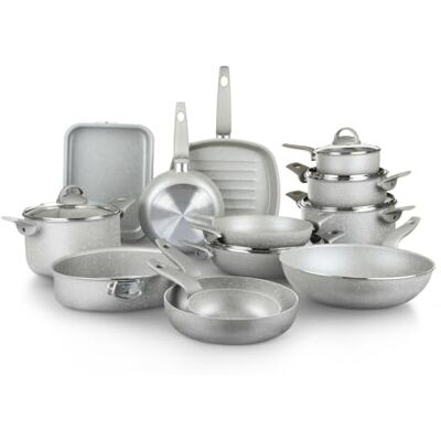 Kasanova Cookware Set - 18 Pieces Kasanova Cookware Set - 18 Pieces