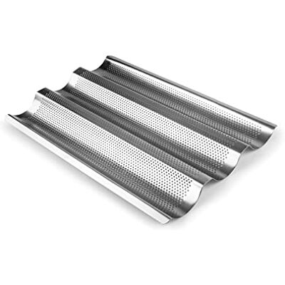 Ibili Stainless Steel Tejas Baguettes Mold - Tejas Baguettes Mold Ibili Stainless Steel Tejas Baguettes Mold - Tejas Baguettes Mold