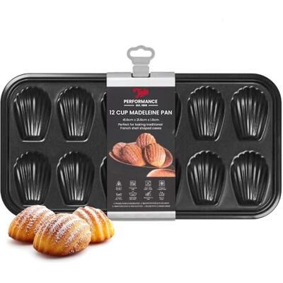 Tala Performance Madeleine - 12 Shell-Shaped Baking Mold Tala Performance Madeleine - 12 Shell-Shaped Baking Mold