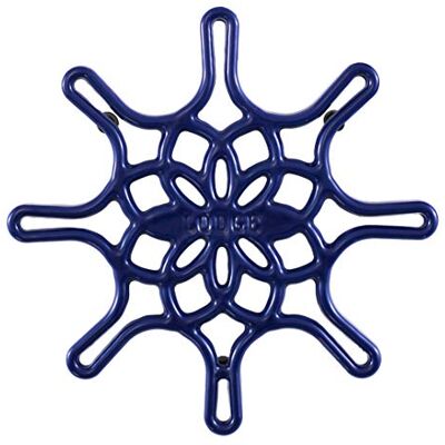 Lodge EC8ST32 Enameled Cast Iron Skillet Trivet, 8 Inch, Indigo Lodge EC8ST32 Enameled Cast Iron Skillet Trivet, 8 Inch, Indigo