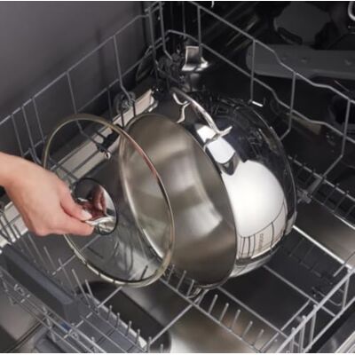 KARACA Emirgan Stainless Steel Stockpot with Lid, 24cm, Silver KARACA Emirgan Stainless Steel Stockpot with Lid, 24cm, Silver