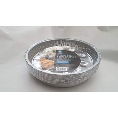 ZOOM 9 x foil flan Dish 215 x24 Disposable Tray ZOOM 9 x foil flan Dish 215 x24 Disposable Tray