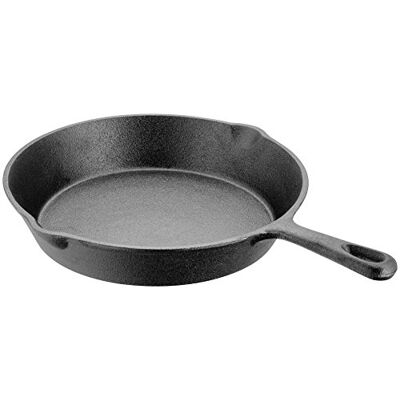 Judge Speciality Cookware Skillet Solid Cast Iron Frying Pan 24cm, Induction Ready, Oven Safe Judge Speciality Cookware Skillet Solid Cast Iron Frying Pan 24cm, Induction Ready, Oven Safe