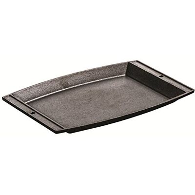 Lodge 29.54 x 19.69 cm/11.63 x 7.75-Inch Pre-Seasoned Cast Iron Rectangular Griddle, Black Lodge 29.54 x 19.69 cm/11.63 x 7.75-Inch Pre-Seasoned Cast Iron Rectangular Griddle, Black
